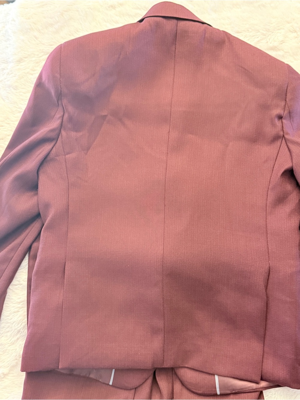 Tazio Boys 3 piece maroon suit Sz 6 EUC Jacket Vest Pants KWW - Picture 10 of 10